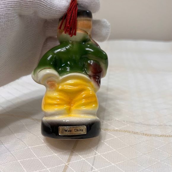 1952 Vintage Josef Originals WEE CHING with his Dog, Chinese Porcelain Figurine - Picture 5 of 10